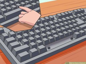 Như nào để làm sạch bàn phím